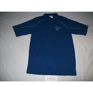 Indianapolis Colts Polo Shirt Size Medium NFL -0912H80